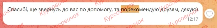 Рекомендация клиента в Telegram