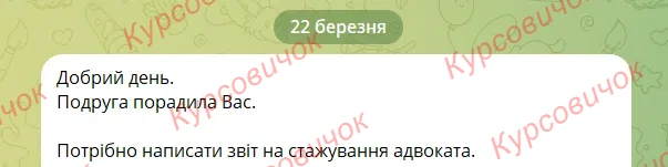 Рекомендация клиента в Telegram